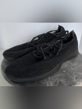 Allbirds The Wool Runners Tree Running Tennis Shoes Black 13